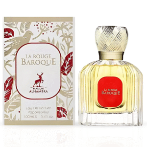 La Rouge Baroque Eau De Parfum Spray – 3.4 oz (100ml) by Maison Alhambra